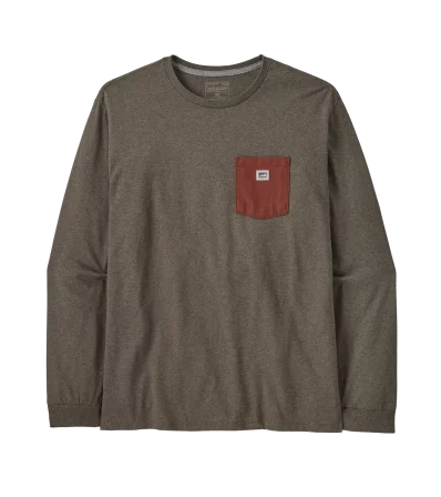 Блуза Patagonia Long Sleeve Shop Sticker Pocket Responsibili-Tee M's
