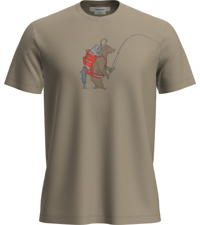 Тениска Icebreaker Merino 150 Tech Lite SS Tee Bear Catch M's