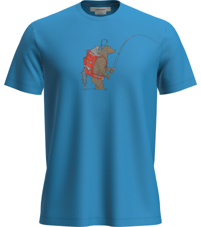 Тениска Icebreaker Merino 150 Tech Lite SS Tee Bear Catch M's