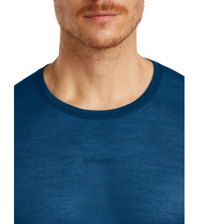 Тениска Icebreaker Merino Blend 75 Cool-Lite Featherlight SS Crewe M's