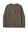 Блуза Patagonia Long Sleeve Shop Sticker Pocket Responsibili-Tee M's