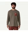 Блуза Patagonia Long Sleeve Shop Sticker Pocket Responsibili-Tee M's